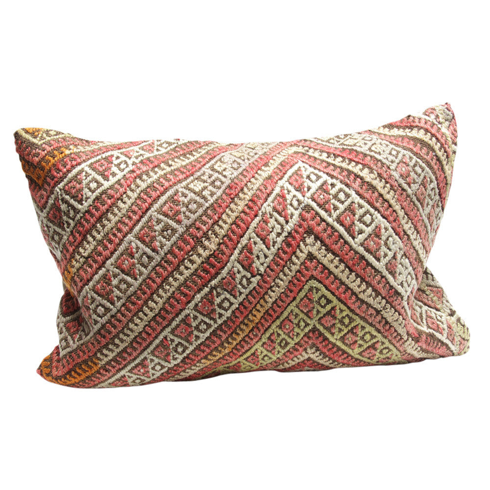 Kilim Mihrab Lumbar Pillow