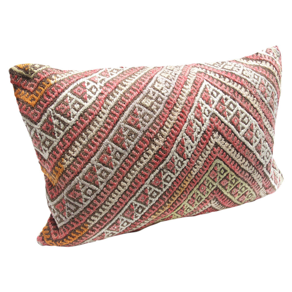 Kilim Mihrab Lumbar Pillow