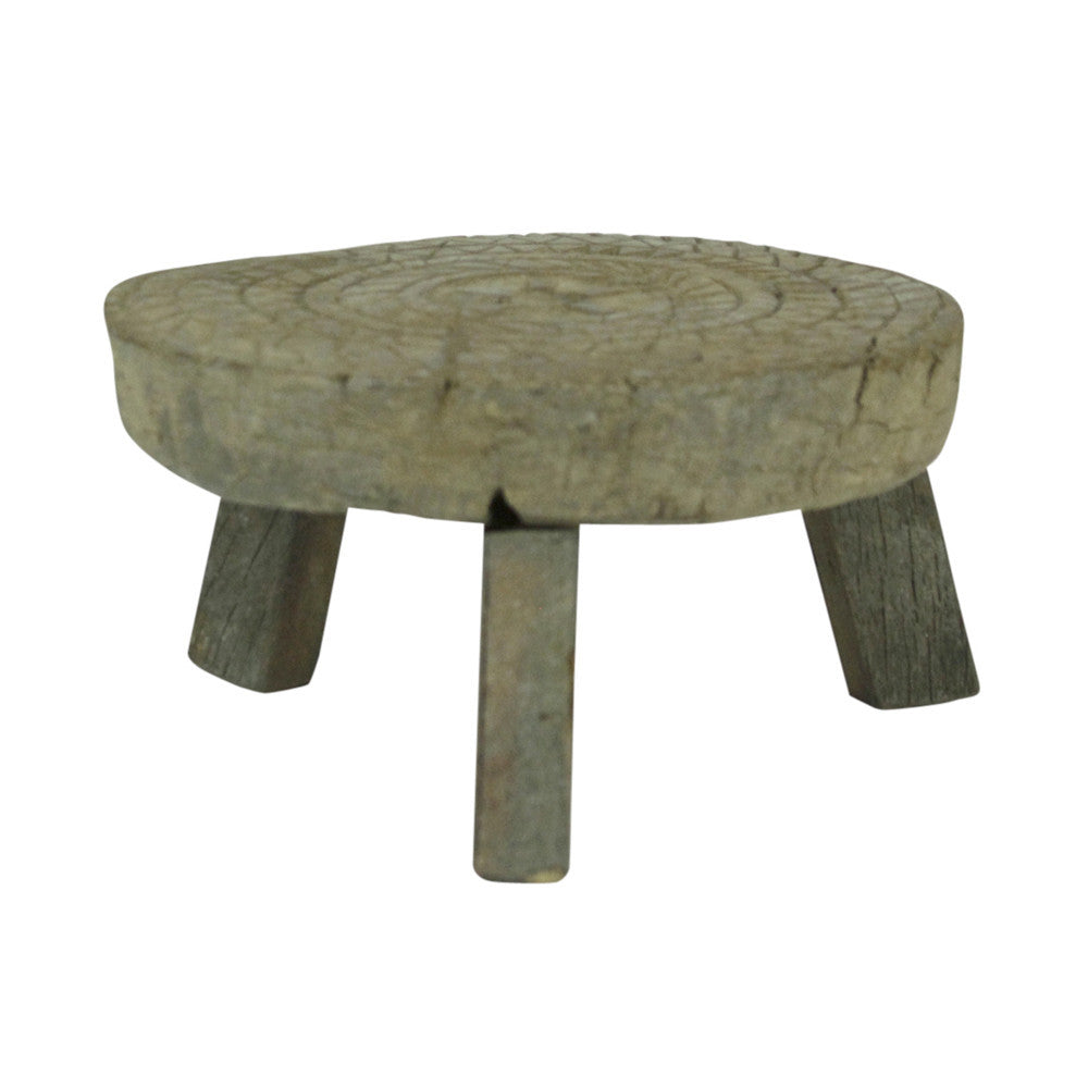 Tribal Carved Stool