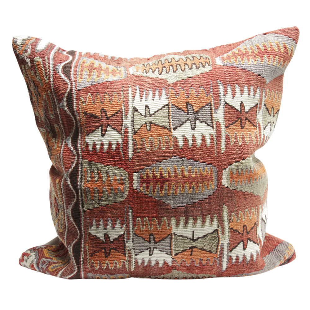 Kilim Kurt Izi Pillow