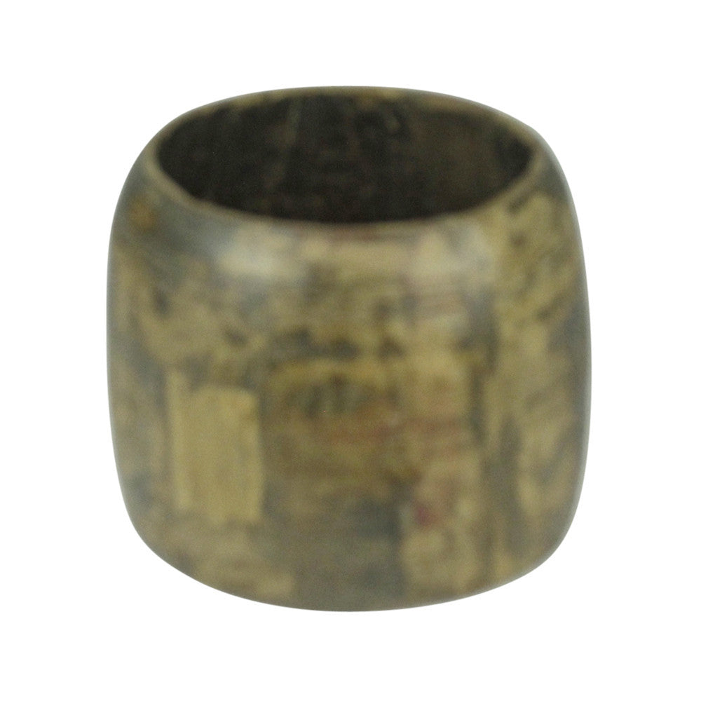 Tribal Wood Pot