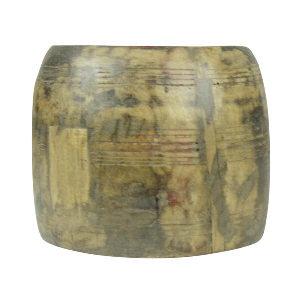 Tribal Wood Pot