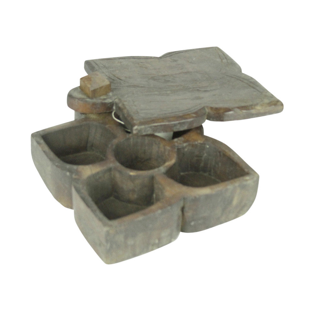Vintage Butterfly Masala Box