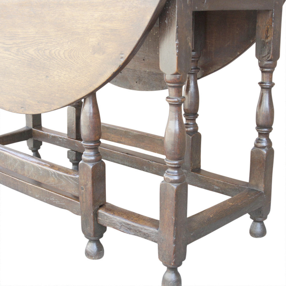 English Oak Gateleg Table