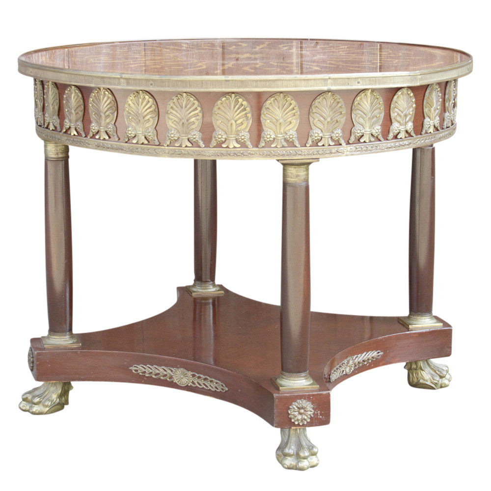 French Empire Style Round Table