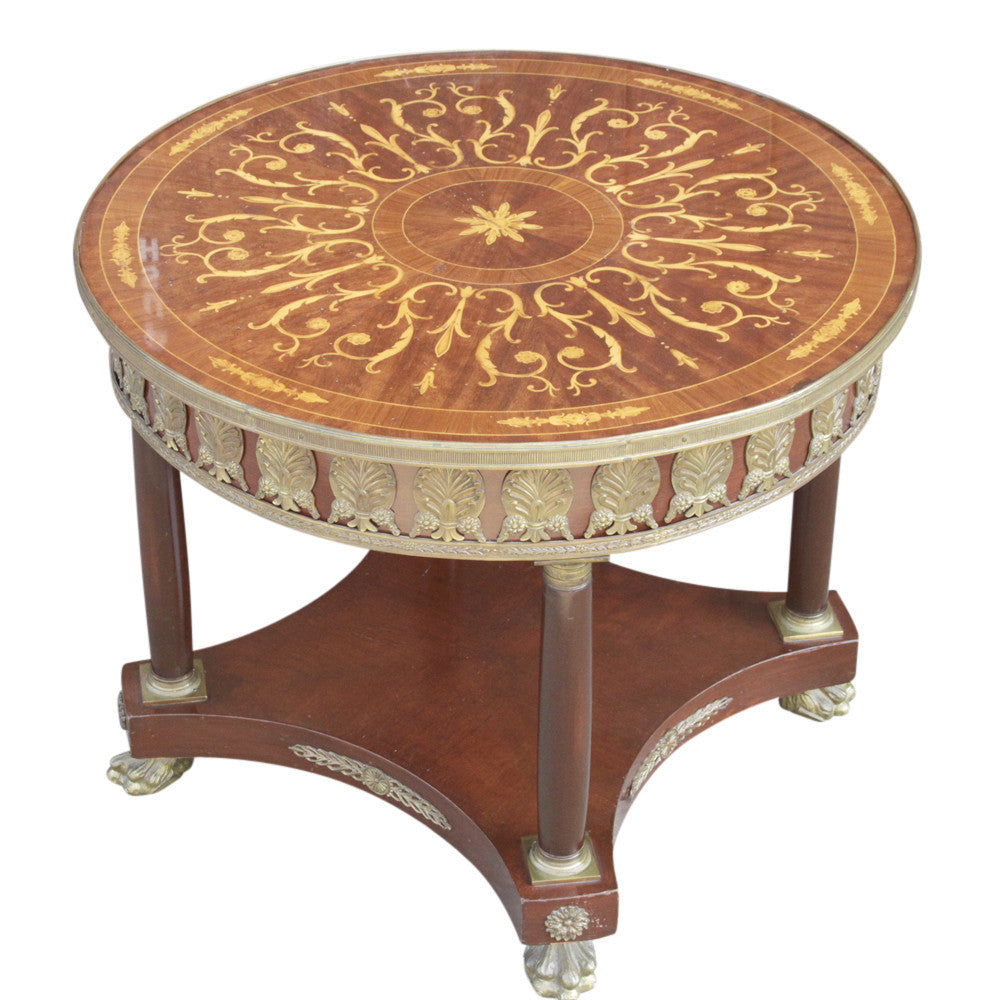 French Empire Style Round Table