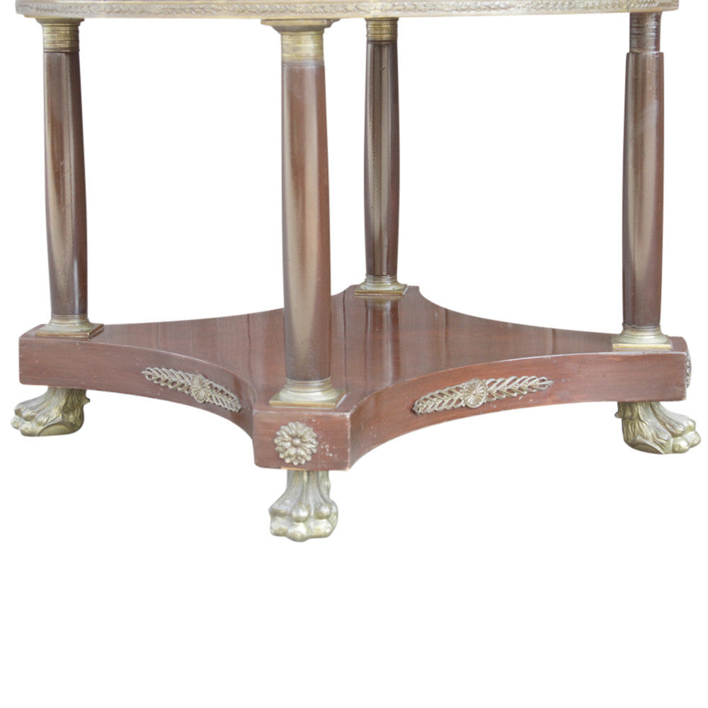 French Empire Style Round Table