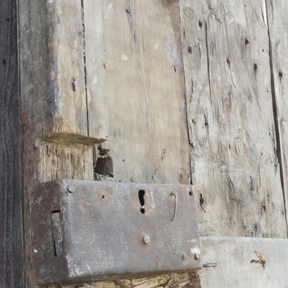 19th Century Carved Moroccan Door