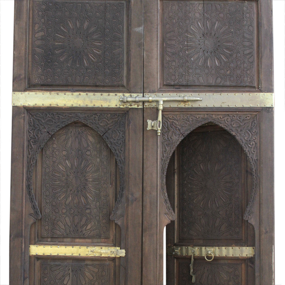 Pair Of Egyptian Carved Doors