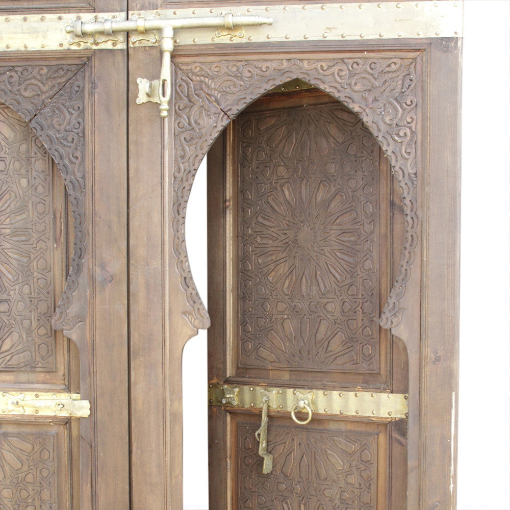 Pair Of Egyptian Carved Doors