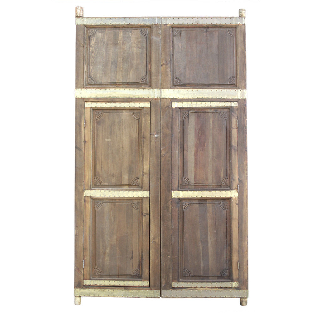 Pair Of Egyptian Carved Doors