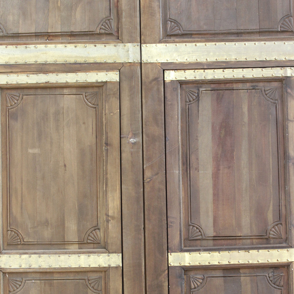 Pair Of Egyptian Carved Doors