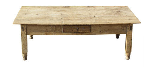 French Pine Coffee Table