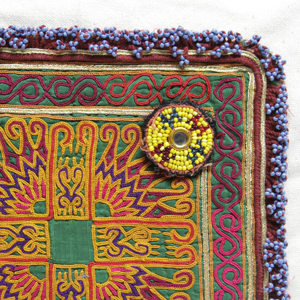 Surajmukhi Chakla Pillow