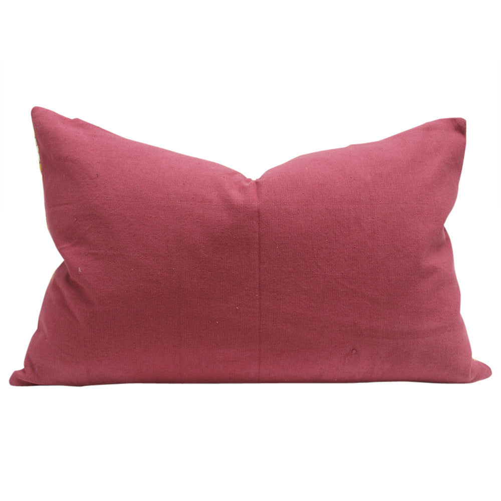 Bagh Phulkari Pillow (Lumbar)