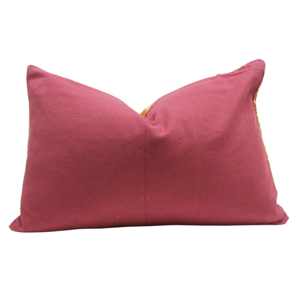 Bagh Phulkari Pillow (Lumbar)