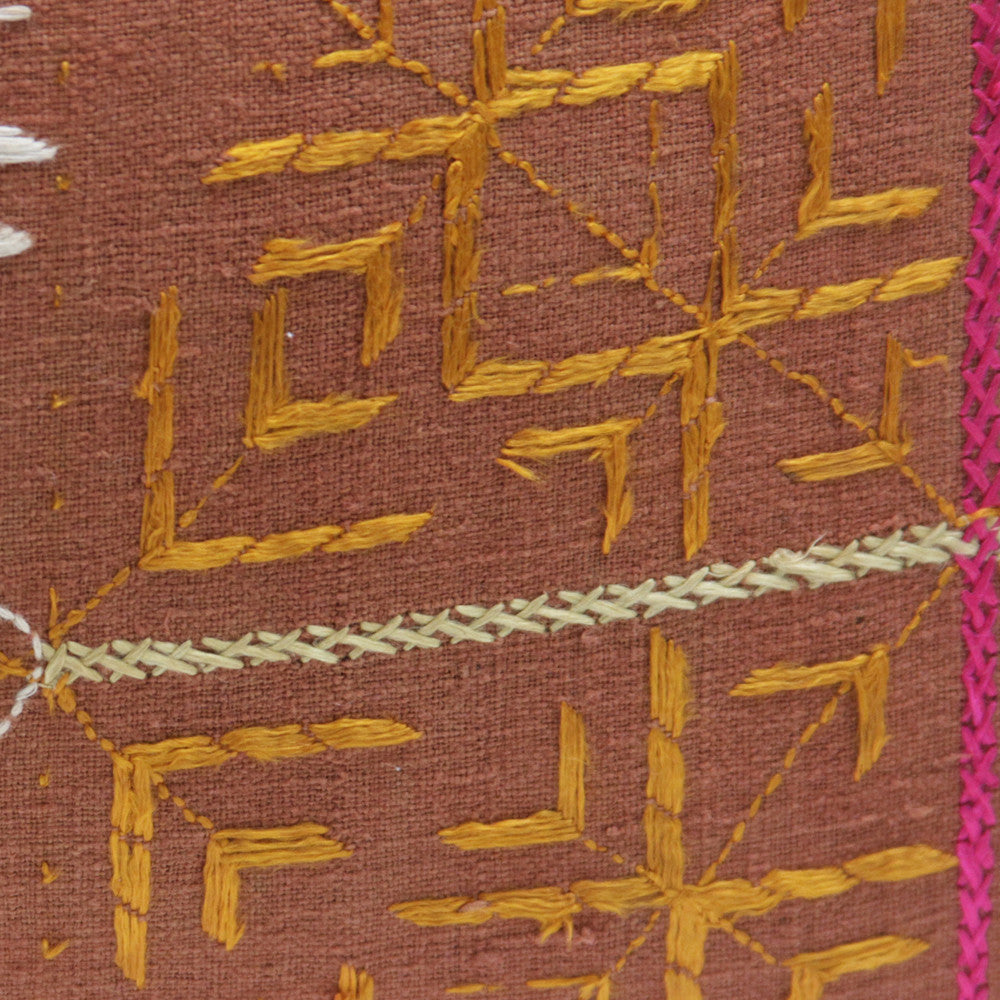 Bagh Phulkari Pillow (Lumbar)