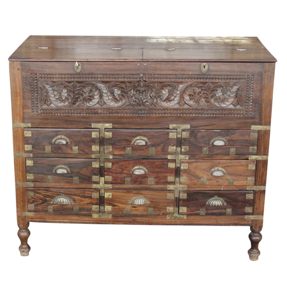 Rare British Colonial Campaign Dresser