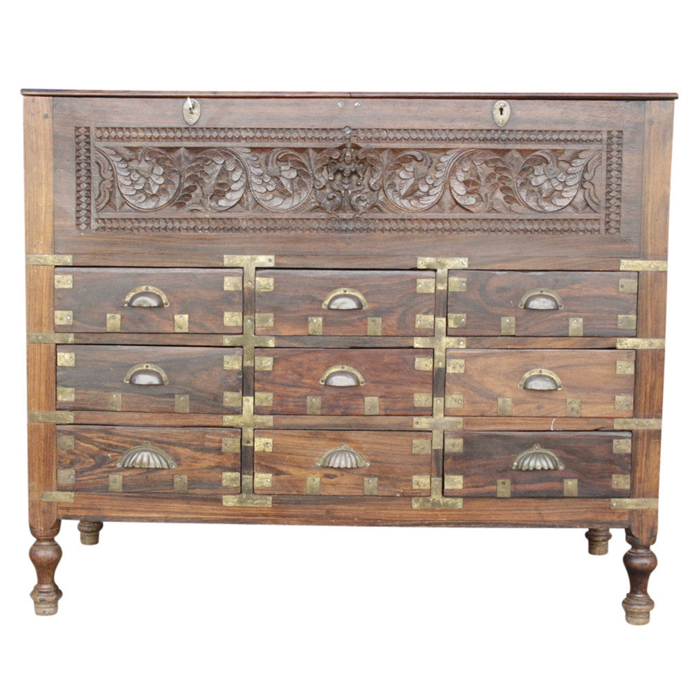 Rare British Colonial Campaign Dresser