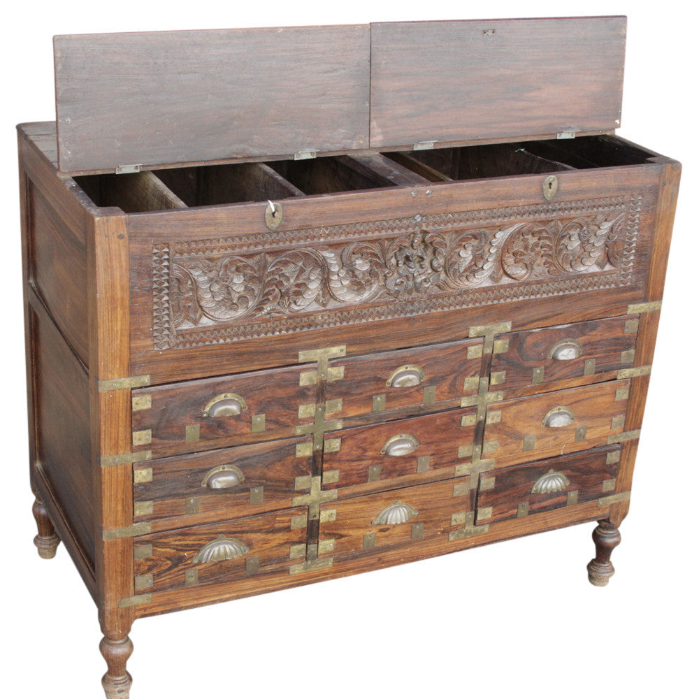 Rare British Colonial Campaign Dresser