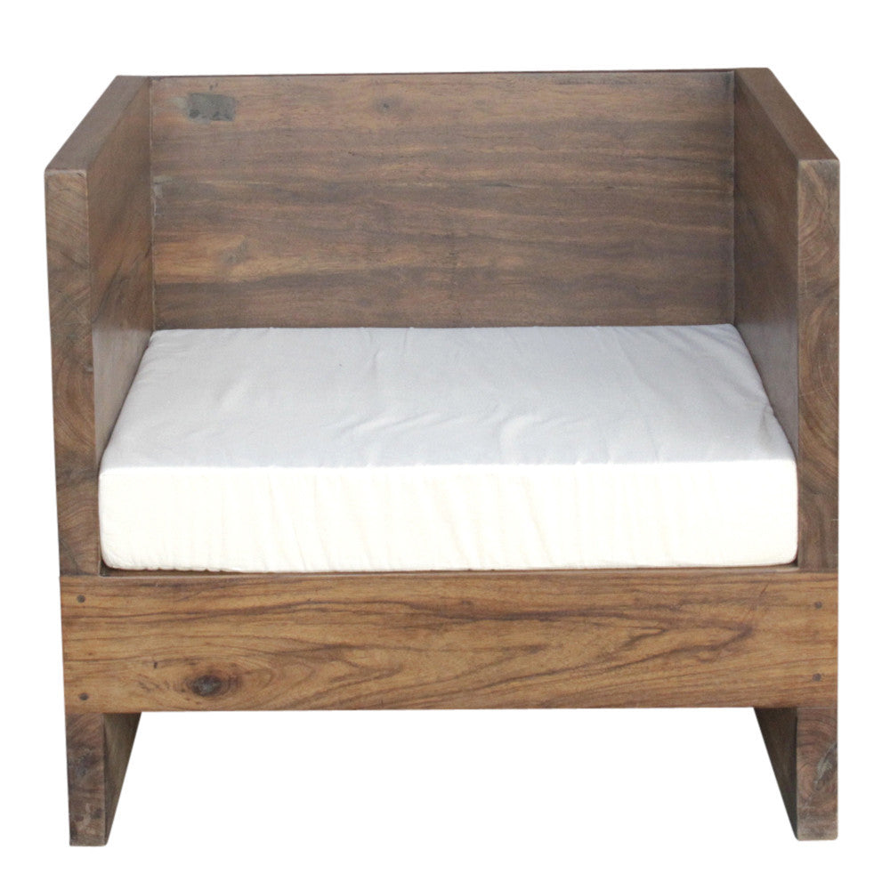 Reclaimed Teak Club Chair
