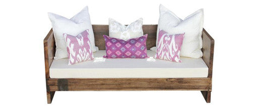 Reclaimed Teak Club Sofa