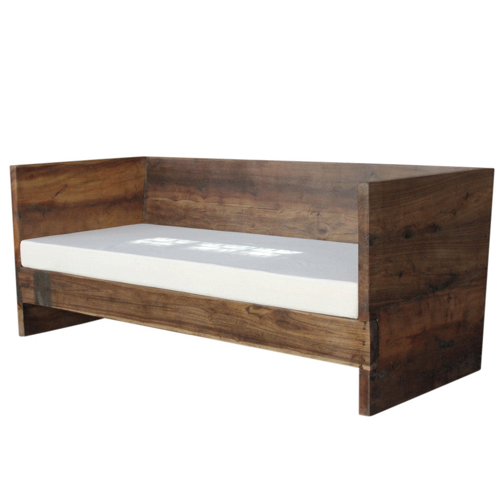 Reclaimed Teak Club Sofa