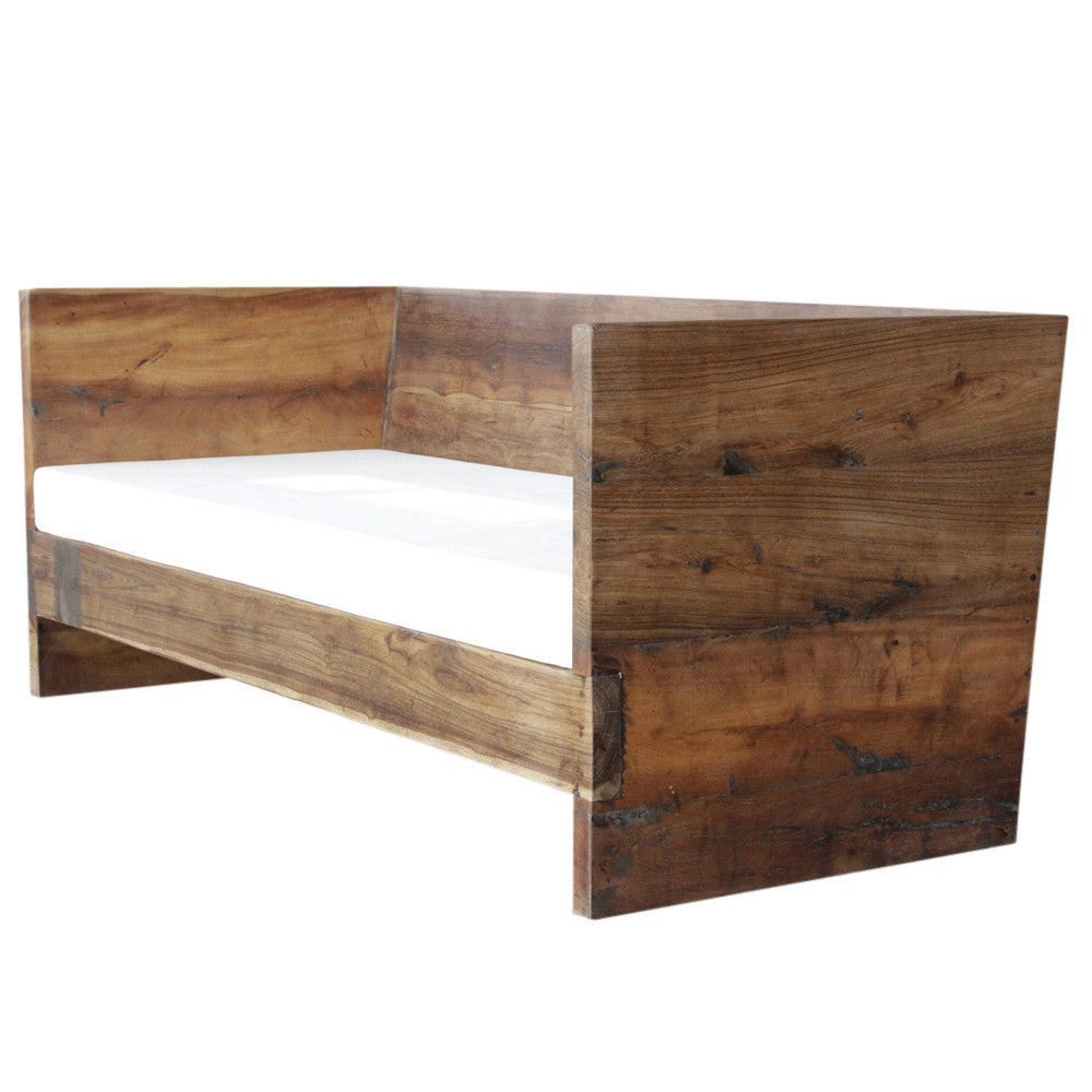 Reclaimed Teak Club Sofa