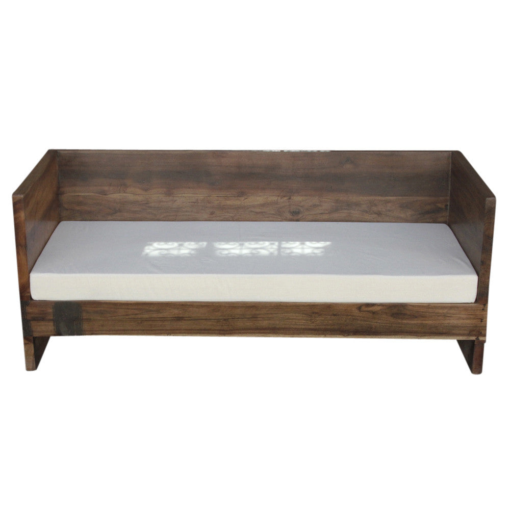 Reclaimed Teak Club Sofa