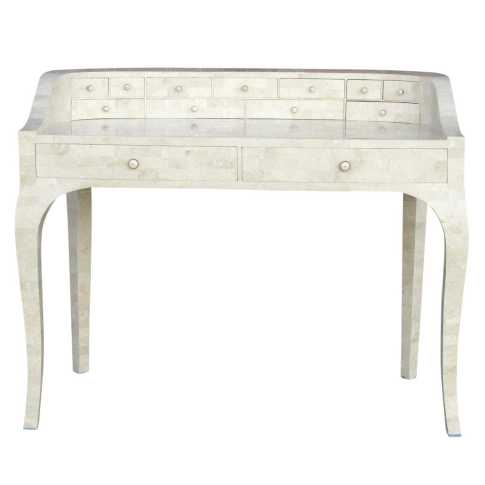 Elegant Marble Vanity Writing Table