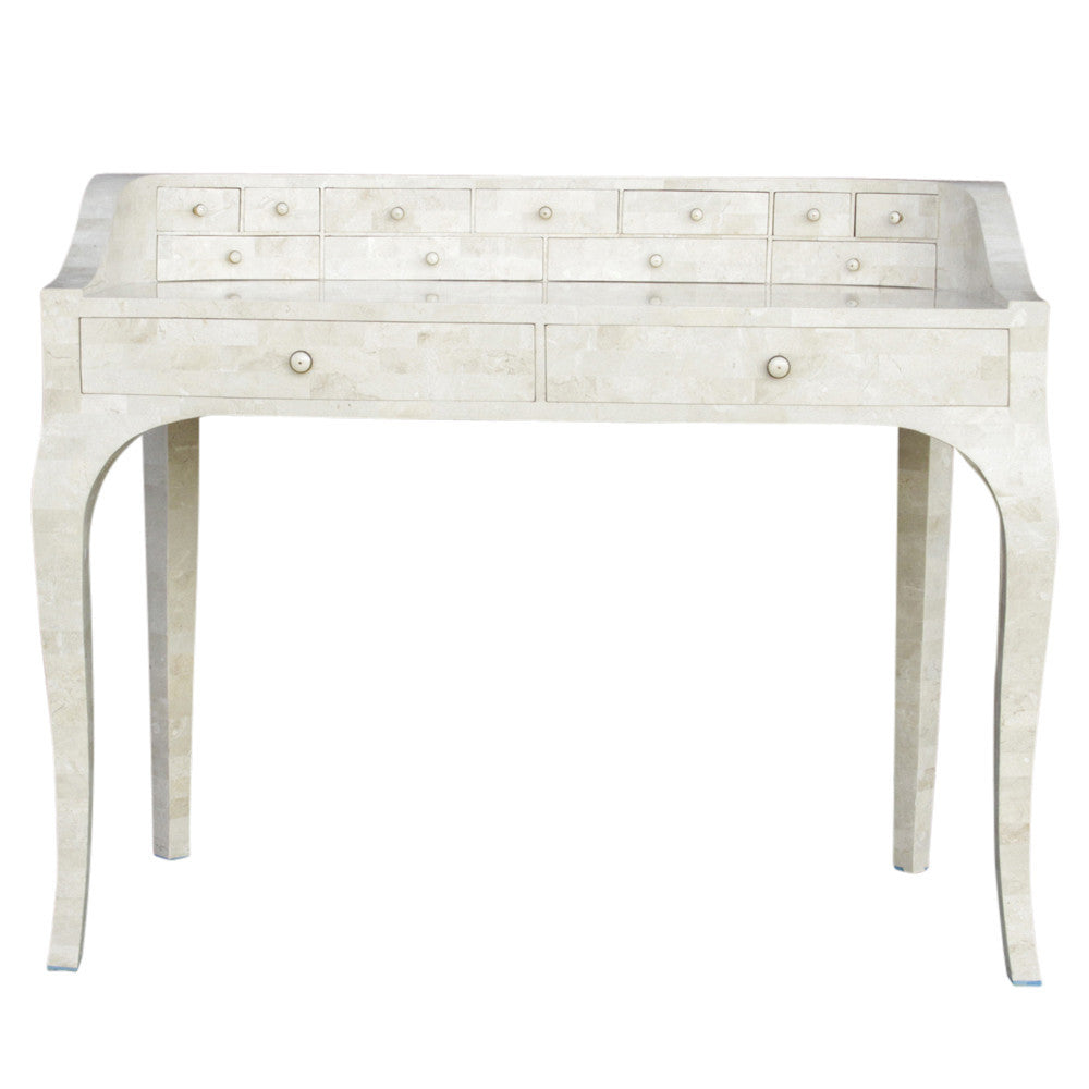 Elegant Marble Vanity Writing Table