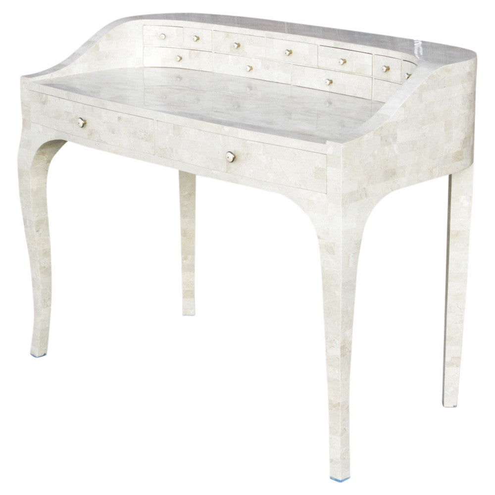 Elegant Marble Vanity Writing Table