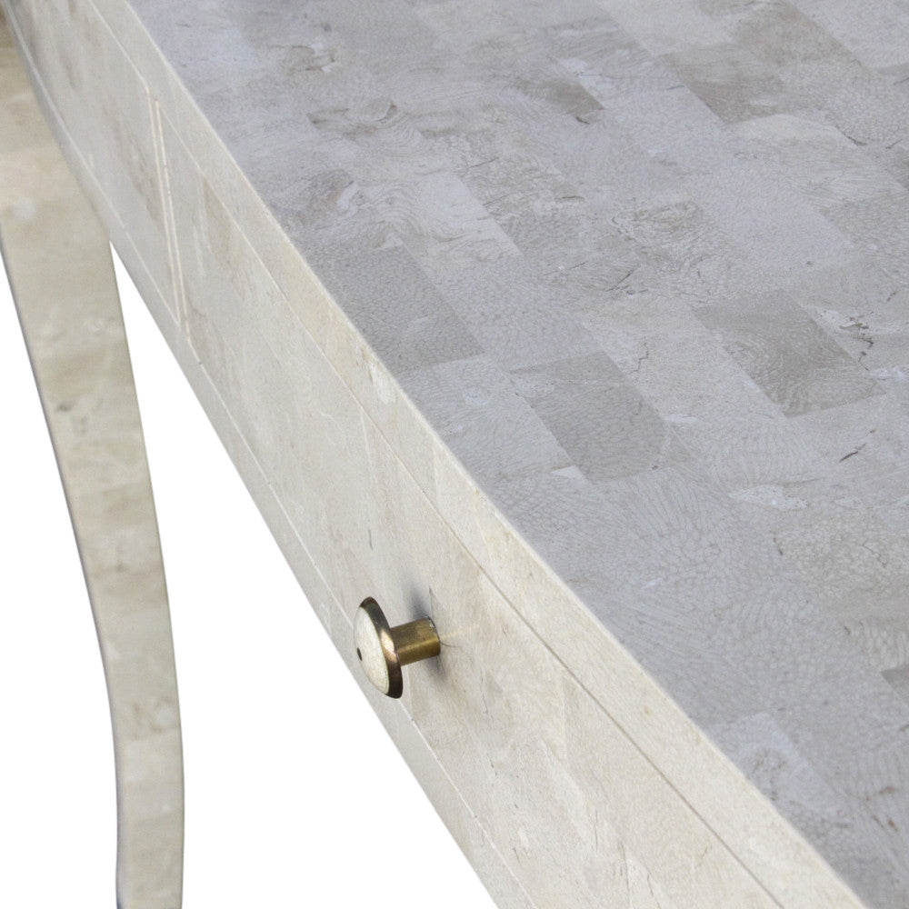 Elegant Marble Vanity Writing Table