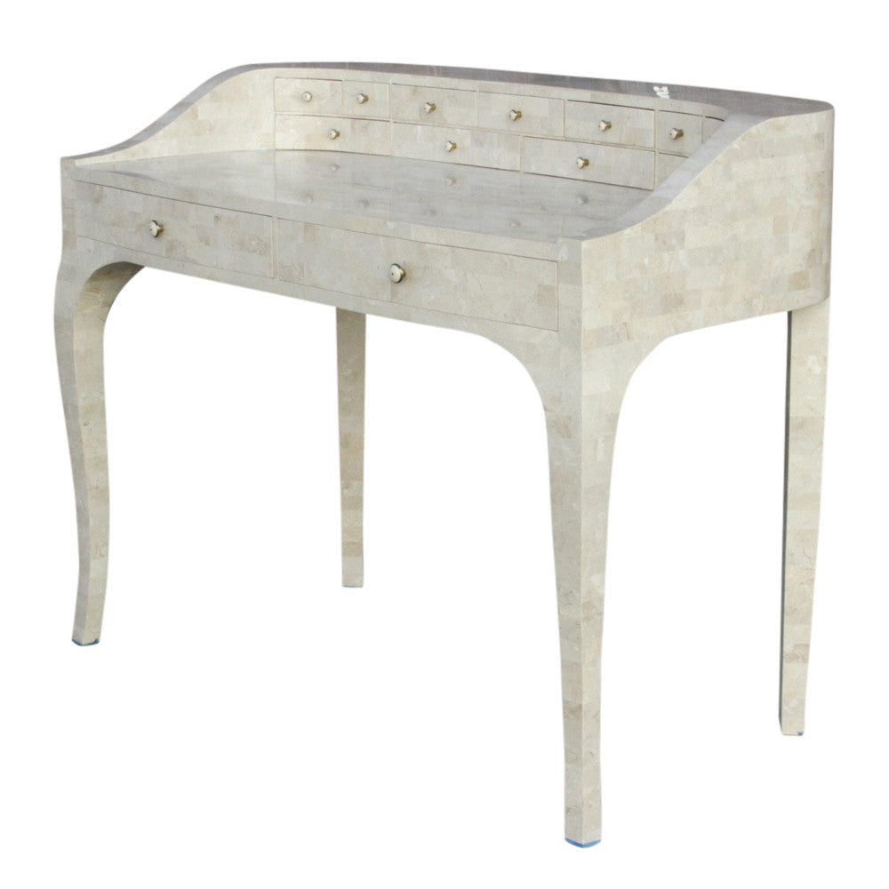 Elegant Marble Vanity Writing Table