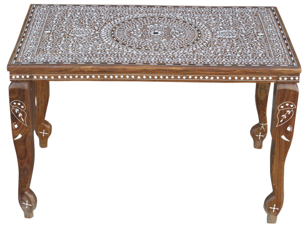 Mandala Inlaid Coffee Table
