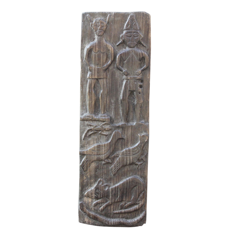 Nagaland Tribal Carved Panel