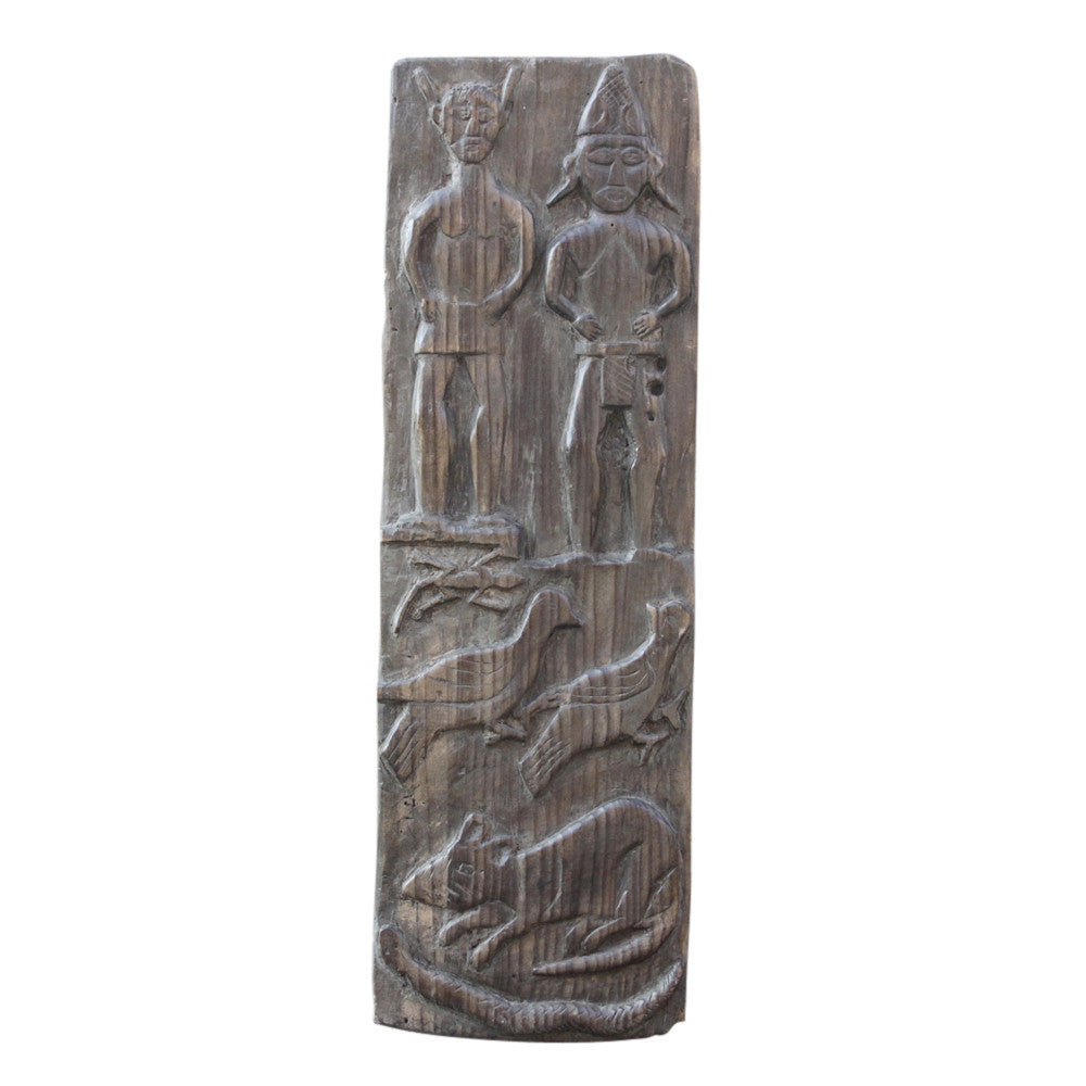 Nagaland Tribal Carved Panel