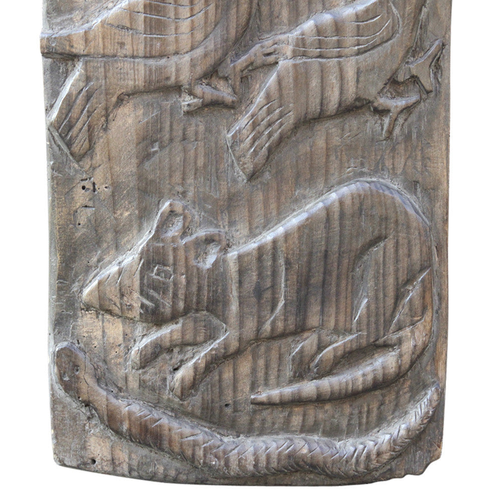 Nagaland Tribal Carved Panel