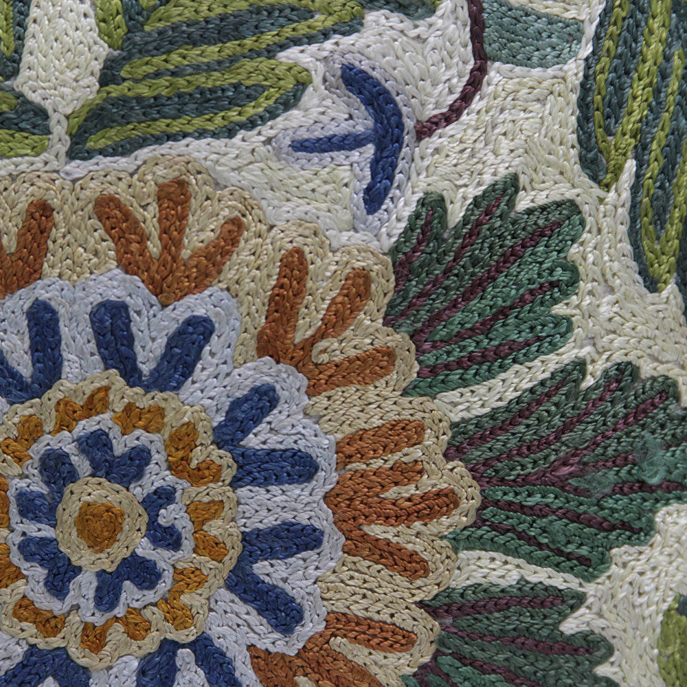 Nargis Gulmarg Aari Silk Pillow