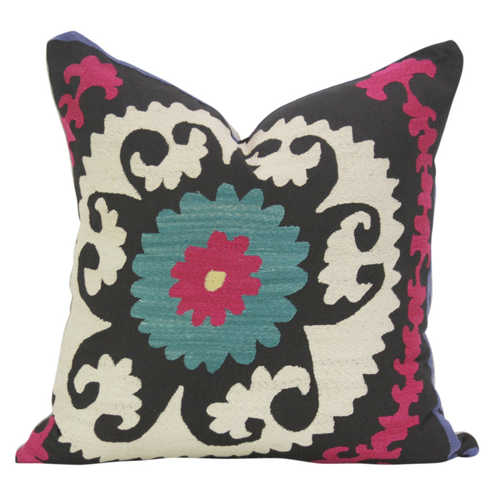 Peela Suzani Square Pillow
