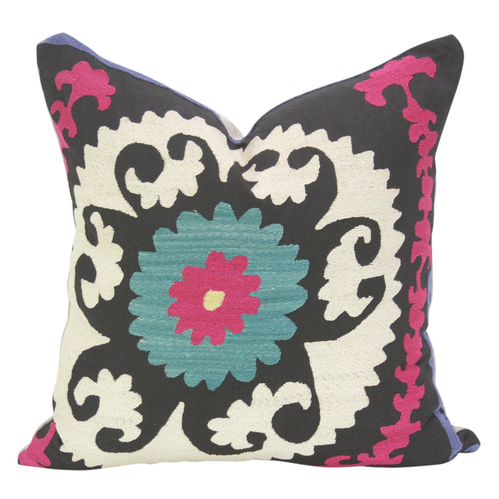 Peela Suzani Square Pillow