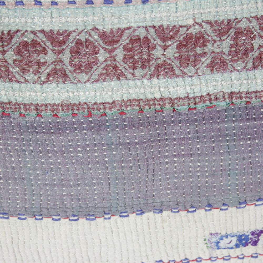 Pushp Bengal Kantha Pillow
