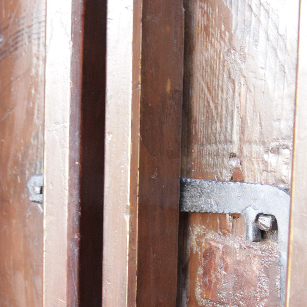 Red Lacquer Chinese Gate Doors