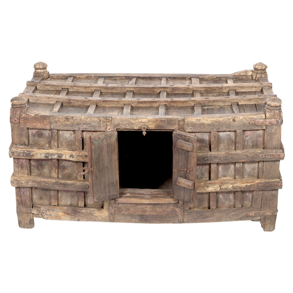 18th Century Primitive Oversize Tribal Chest