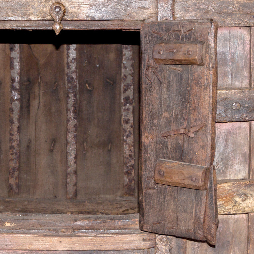 18th Century Primitive Oversize Tribal Chest