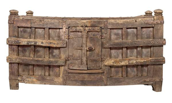 18th Century Primitive Oversize Tribal Chest