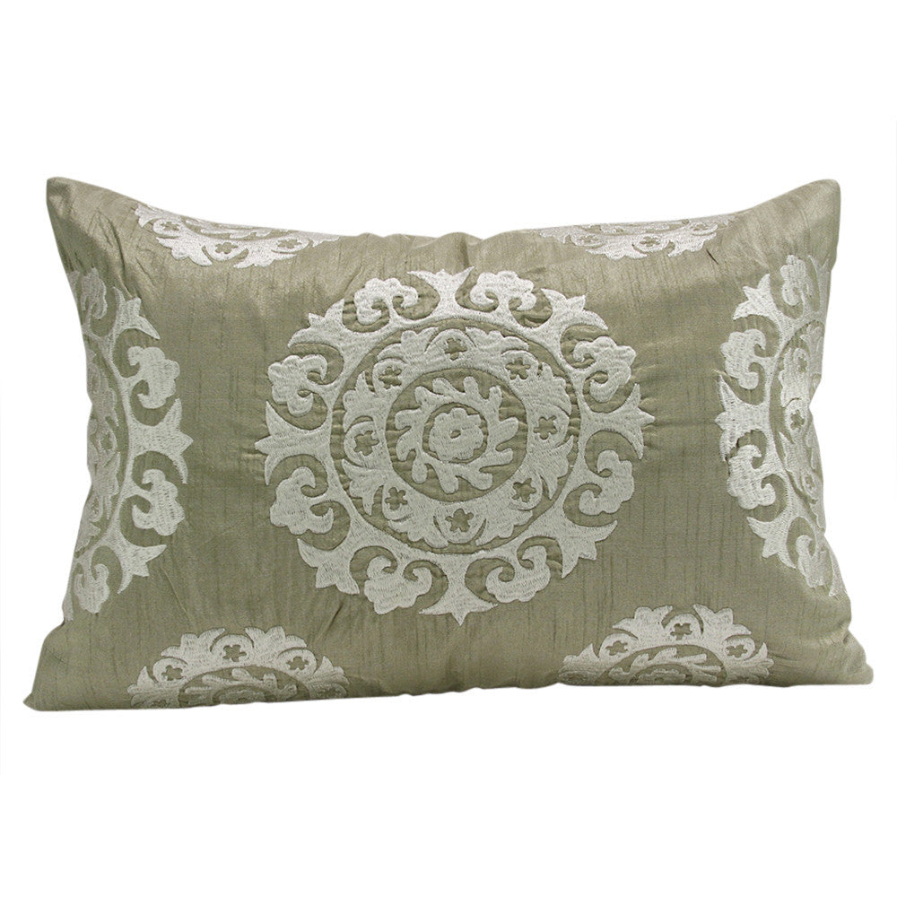 Sage Silk Suzani