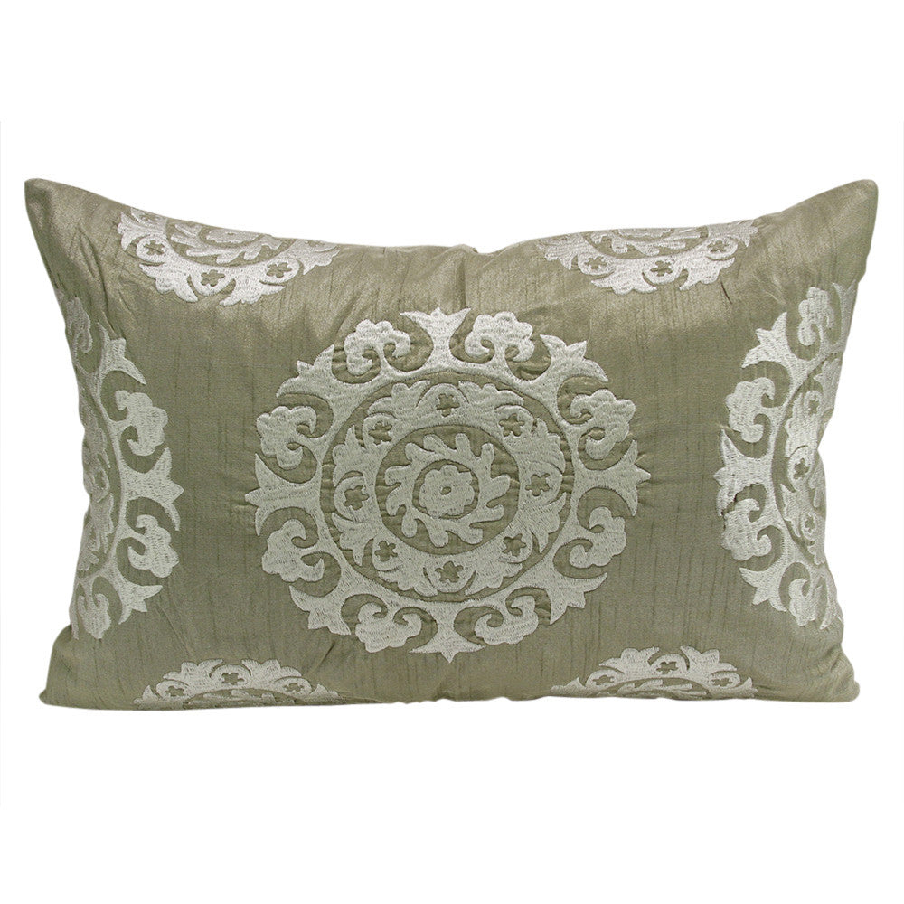 Sage Silk Suzani