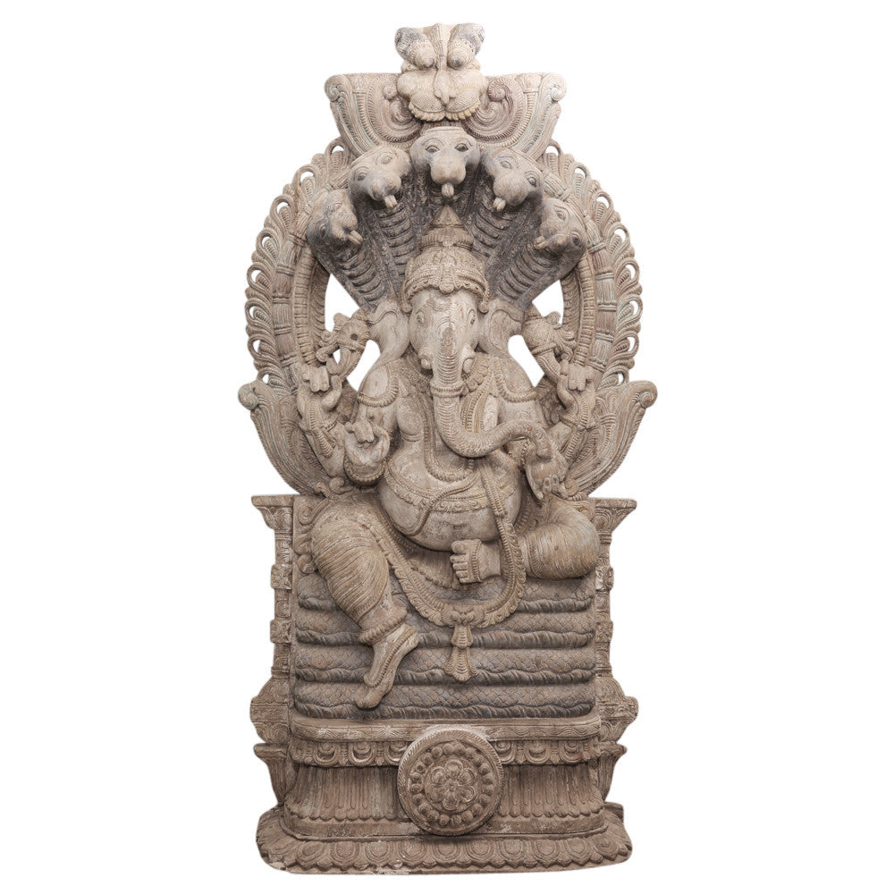 Spectacular Handcarved Ganesha Statue