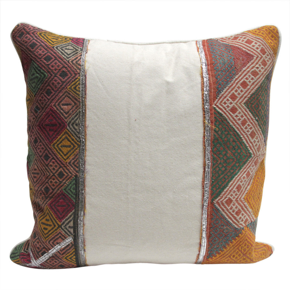 Terra Tribal Lace Pillow